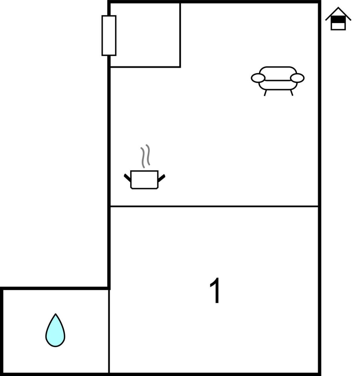 1 Bedroom Nice Apartment In Senj セニ エクステリア 写真